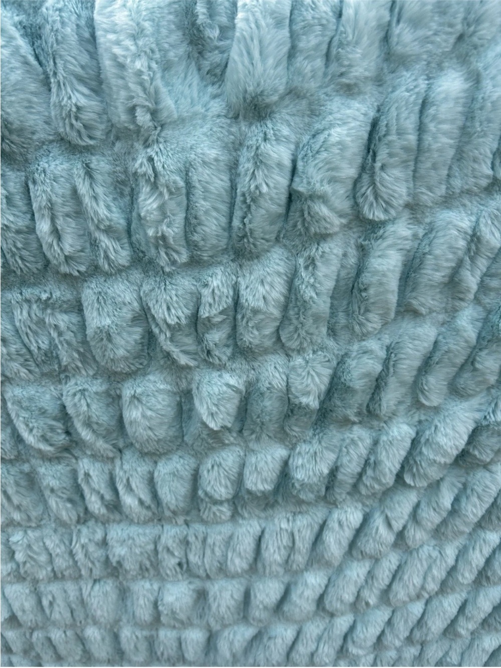 NWOT Minky Holic super soft Blanket - Seafoam Blue - Picture 3 of 5